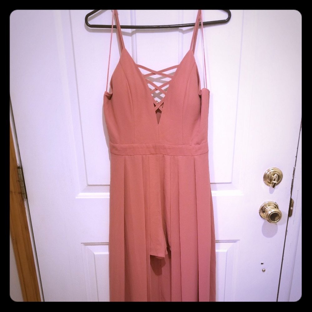 Pink romper
